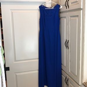 Gianni Bini Long Blue Maxi Dress